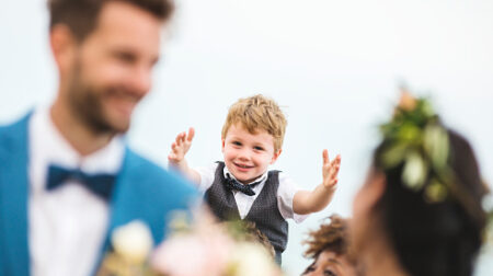 結婚式　子ども