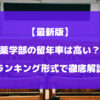 薬学部の留年率は高い？ランキング形式で徹底解説【最新版】